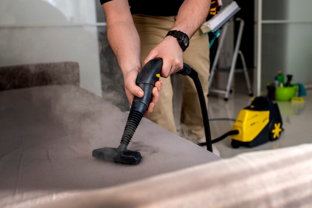 Hydro vacuum jadi cara mudah atasi tungau di soft furniture. (Foto: Freepik/Freepik)